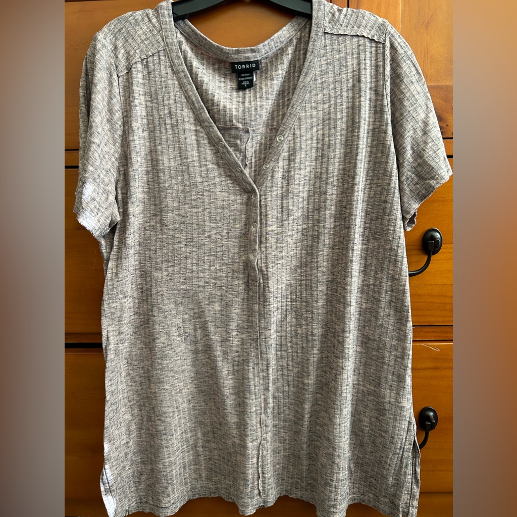 Torrid Ribbed Tee